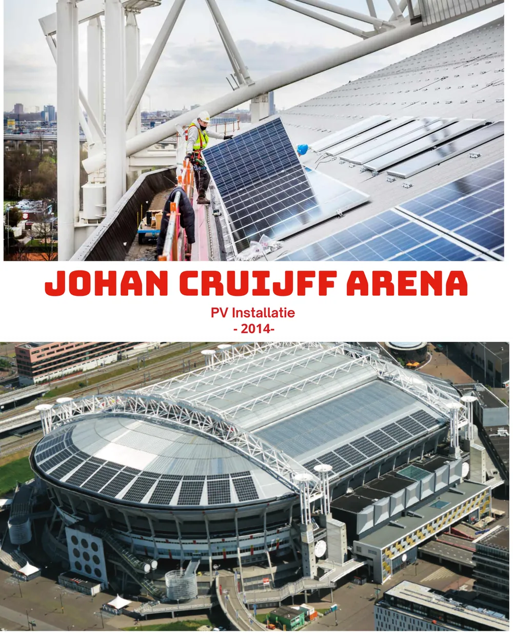 Poster van Amsterdam Arena (nu Johan Cruijff ArenA)